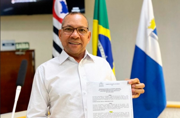 Vereador republicano Pastor Valdeci Santos apresenta projeto de lei sobre uso de drones no município