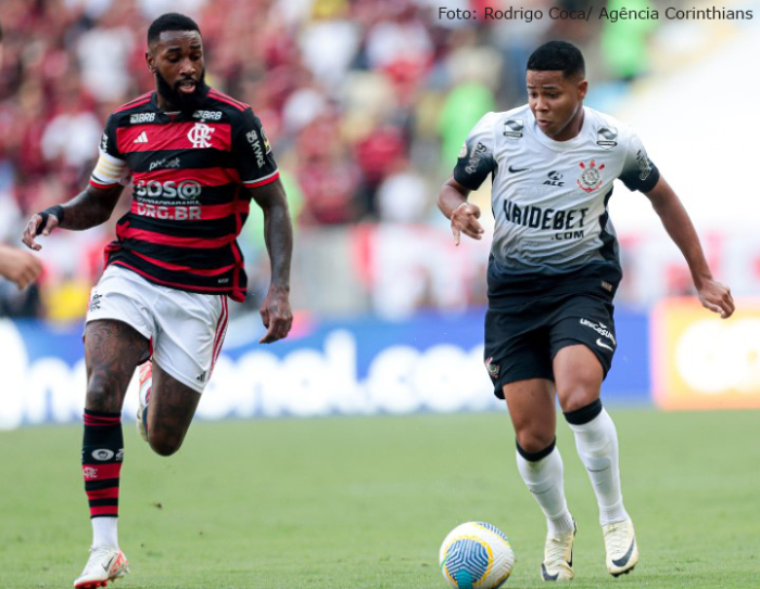 Corinthians perde para o Flamengo no Maracanã pelo Campeonato Brasileiro