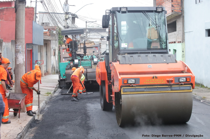 Mauá chega a mais de 100 km de vias recapeadas desde 2021