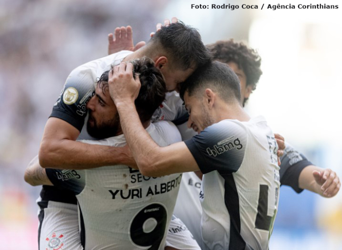 Corinthians vence o Bahia fora de casa pelo Campeonato Brasileiro