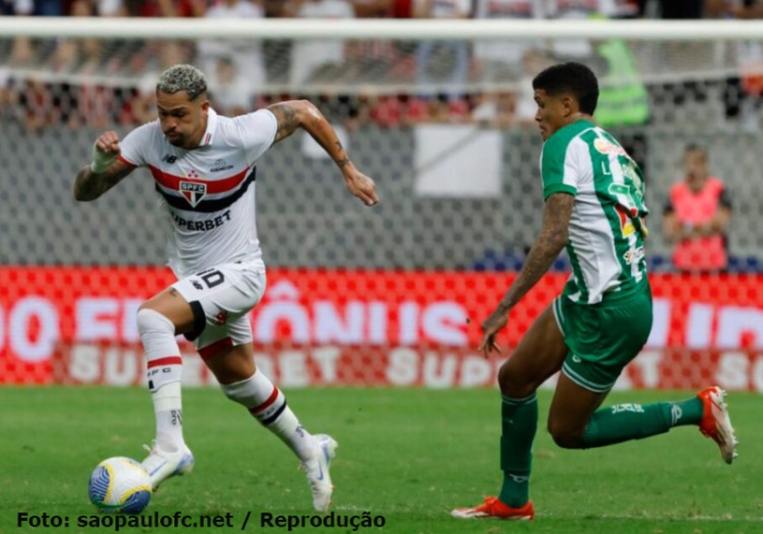 São Paulo empata sem gols contra o Juventude no estádio Mané Garrincha pelo Campeonato Brasileiro