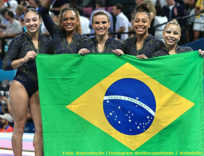 Após bronze inédito nas equipes, ginastas brasileiras disputam final do individual geral nesta quinta em Paris