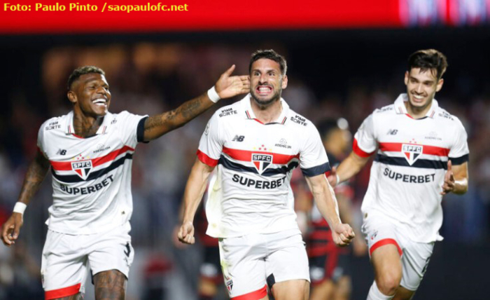 São Paulo vence o Flamengo no Morumbis pelo Campeonato Brasileiro