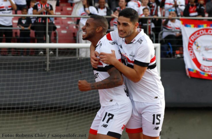 Com time reserva, São Paulo vence o Atlético-GO no Morumbis pelo Campeonato Brasileiro