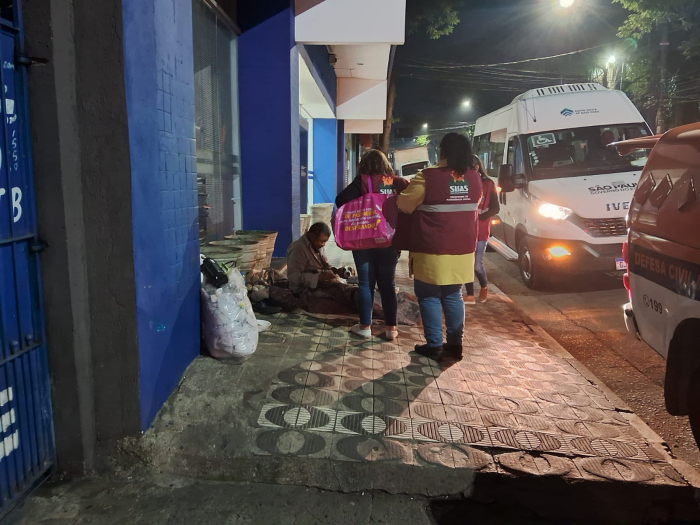 Mauá triplica o acolhimento noturno de pessoas em situação de rua devido às baixas temperaturas