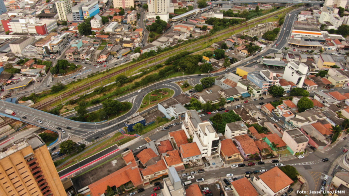 Obras da Nova Estação em Mauá bloquearão uma faixa do viaduto Papa João Paulo II neste final de semana