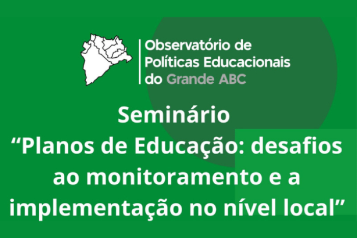 Grande ABC fará debate sobre Planos de Educação Municipais em seminário na próxima semana