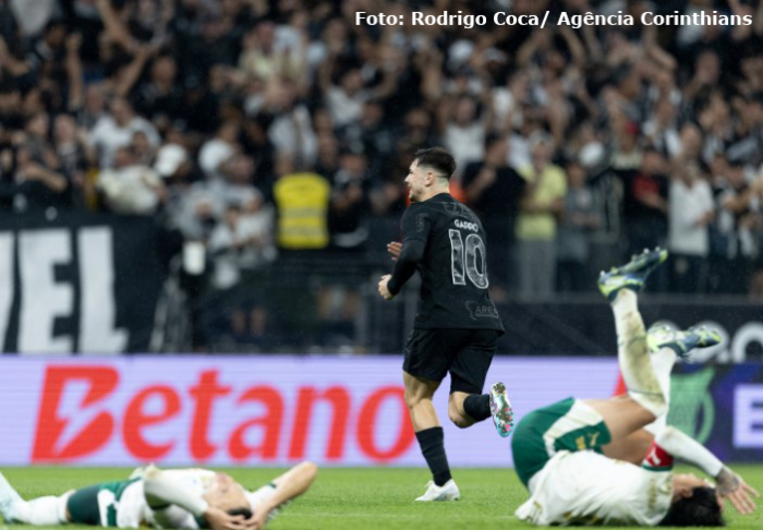 Corinthians vence clássico contra o Palmeiras pelo Campeonato Brasileiro