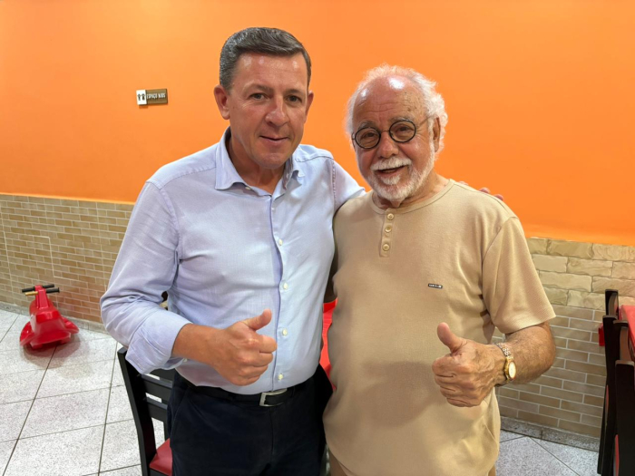 Orlando Morando e Clovis Volpi participam de encontro com mestres de capoeira em Mauá