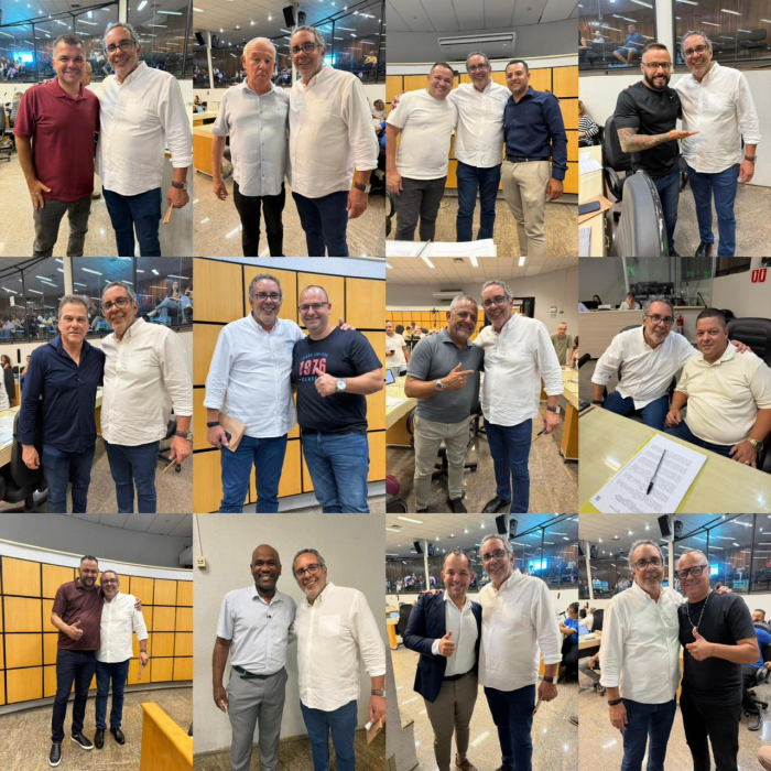 Rômulo Fernandes fortalece diálogo institucional em visita à Câmara de Mauá e convida para plenária do dia 1º de abril Rômulo Fernandes fortalece diálogo institucional em visita à Câmara de Mauá e convida para plenária do dia 1º de abril