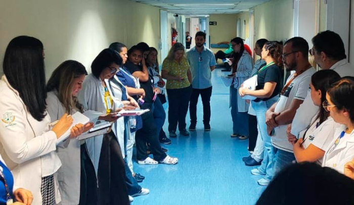Hospital Nardini adota reuniões rápidas para melhorar fluxo e segurança no pronto-socorro Hospital Nardini adota reuniões rápidas para melhorar fluxo e segurança no pronto-socorro