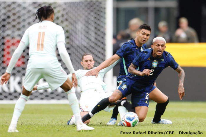 Brasil perde para a França em amistoso disputado nos EUA