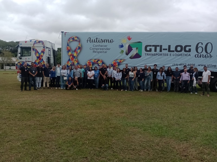 GTI-Log personaliza carreta em campanha de conscientização sobre “Abril Azul” GTI-Log personaliza carreta em campanha de conscientização sobre “Abril Azul”