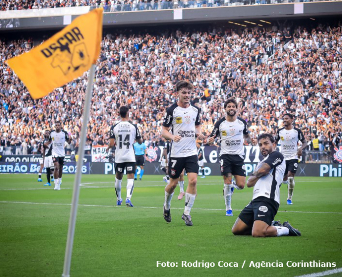 Mesmo com um jogador a menos, Corinthians vence o Vasco pelo Campeonato Brasileiro