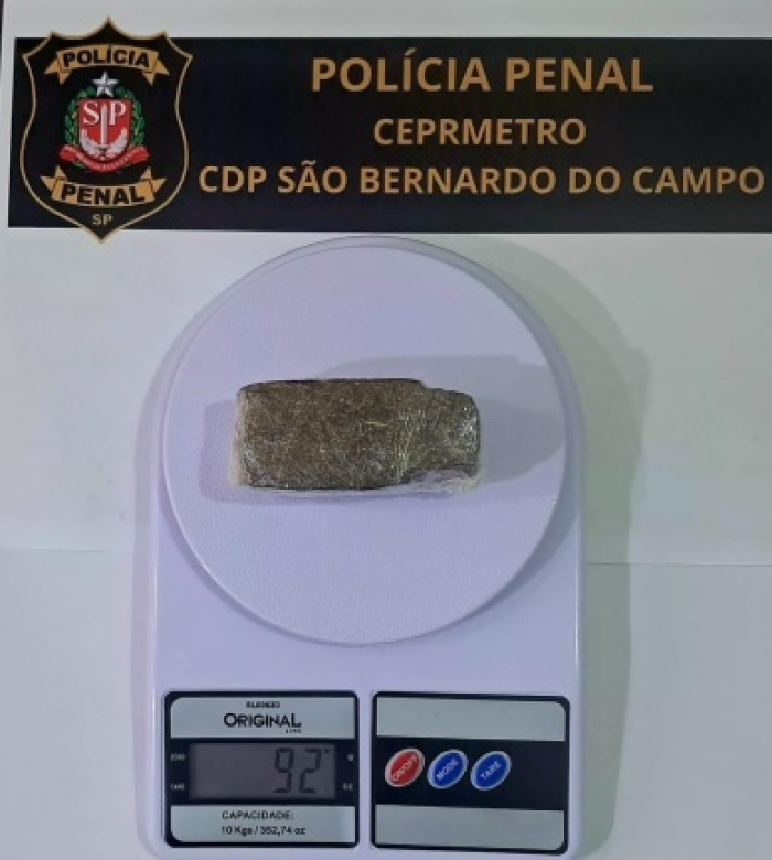 Polícia Penal impede entrada de visitante com droga introduzida em seu corpo