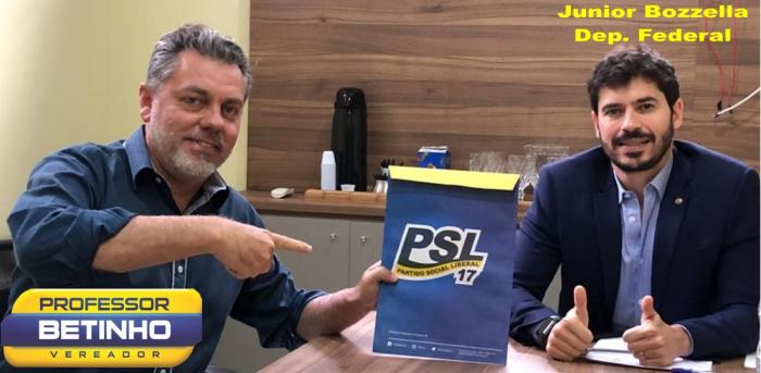 PSL de Mauá segue firme com a pré-candidatura a prefeito do Professor Betinho