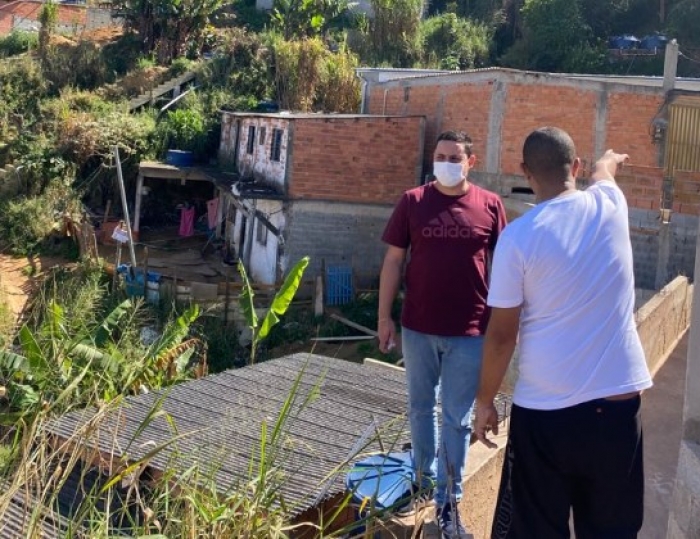 Vereador Renan Pessoa percorre os bairros da cidade nos fins de semana 