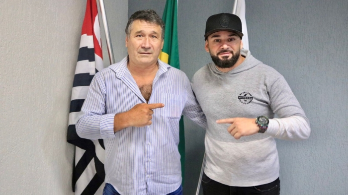 Zé Carlos Nova Era recebe Maurão, grande torcedor do C.A Itapeva