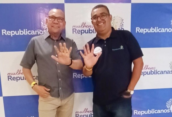 Vereador Pastor Valdeci Santos comemora aumento da bancada de deputados do Republicanos